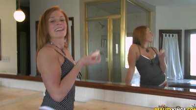 Andi came be beneficial to her first time try-out. This